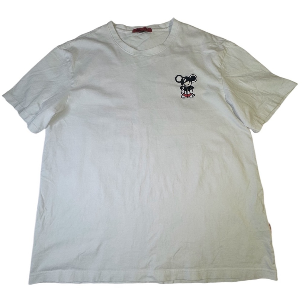 Mark fairwhale x Graffiti Tees Men's XL White Cotton Short Sleeve Streetwear